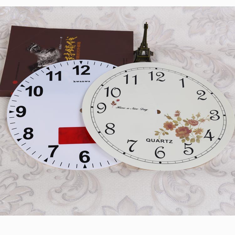 PVC圓形鍾面面貼